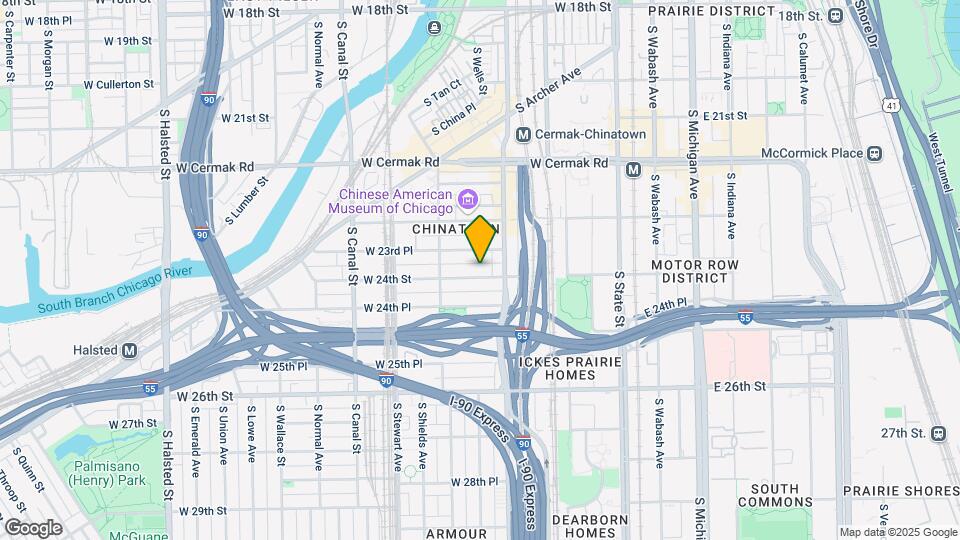 226 W 24th St, Unit 2 Map and Location Details