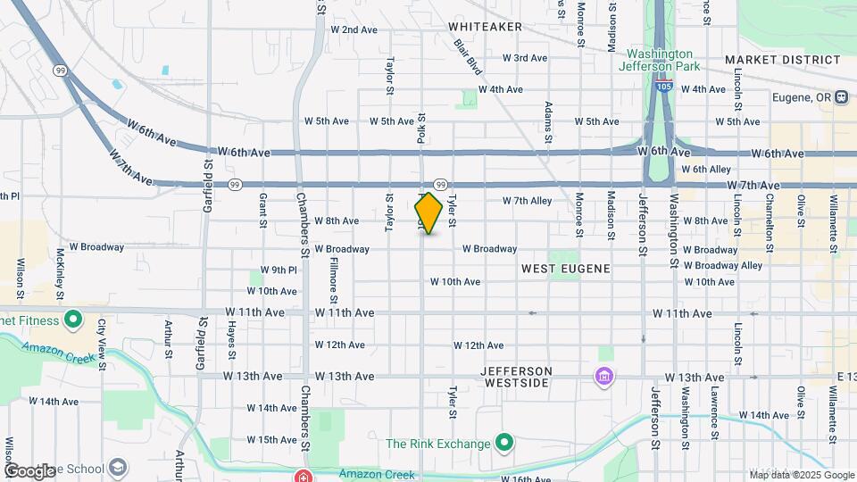1287 W Broadway Map and Location Details