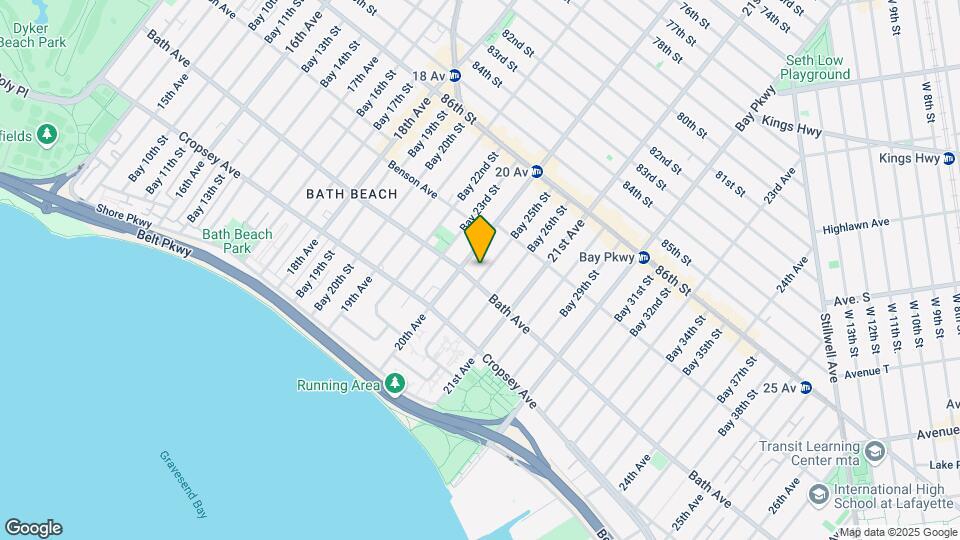 148 Bay 25th St Map and Location Details