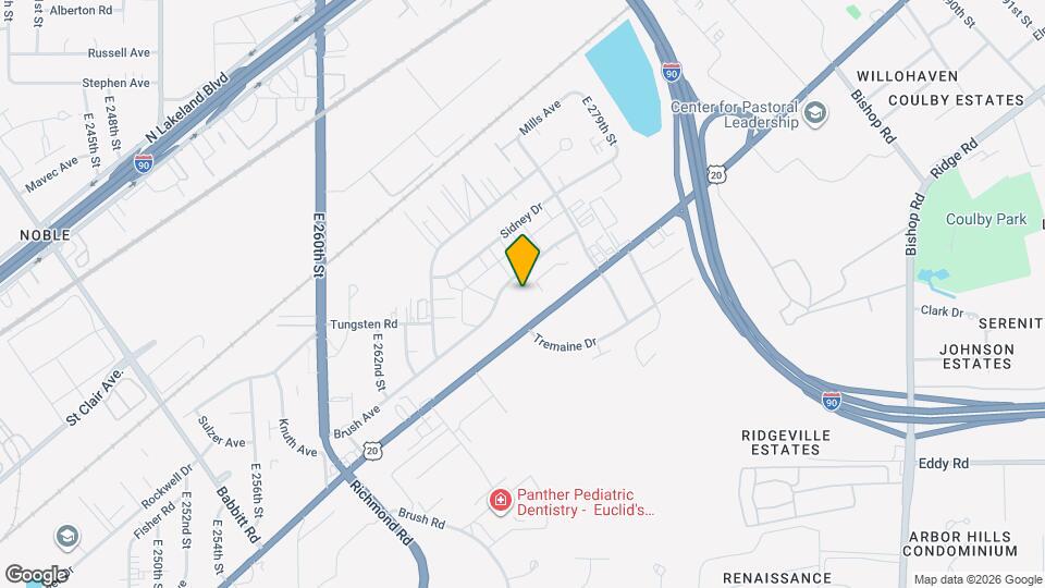 The Oaks of Euclid Mapa y Detalles de la Ubicación