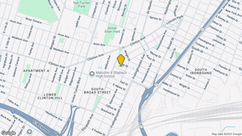 23 Vanderpool St Mapa y Detalles de la Ubicación