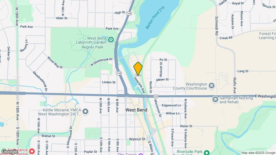 Rivershores Regency for Active Adults 55+ Map and Location Details