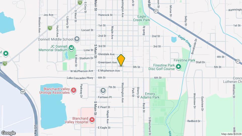 326 E Mcpherson Ave Map and Location Details