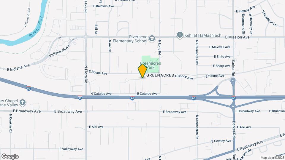 1118 N Davis Ln Map and Location Details