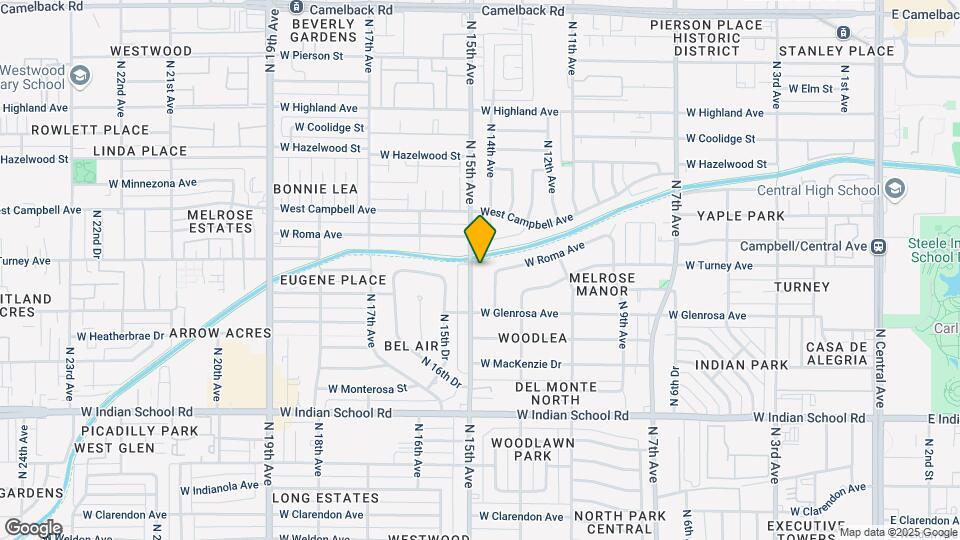 4335 N 15th Ave Map and Location Details