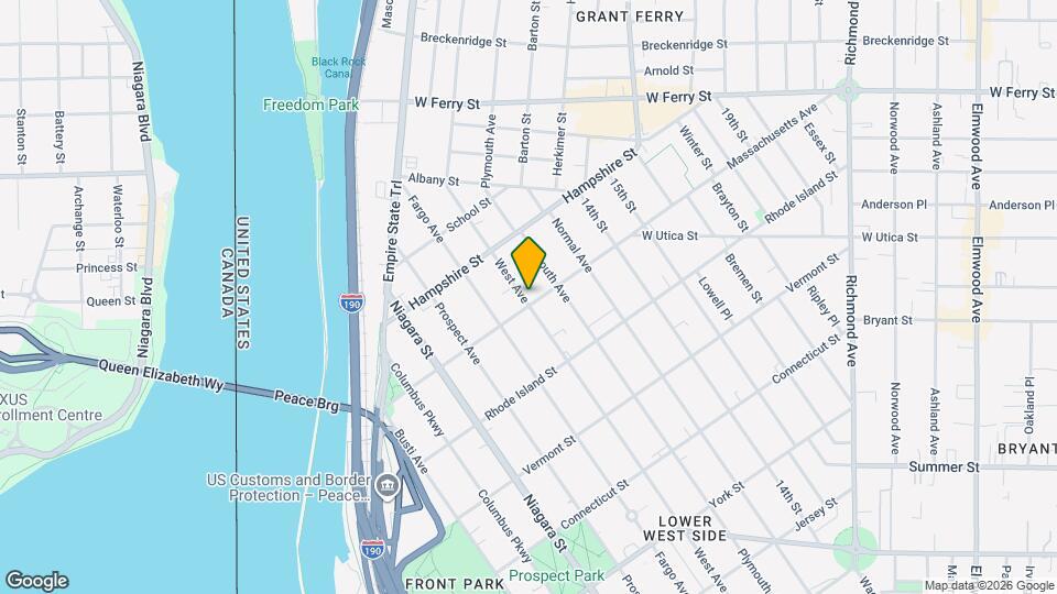 174 Massachusetts Ave, Unit Lower apt Mapa y Detalles de la Ubicación