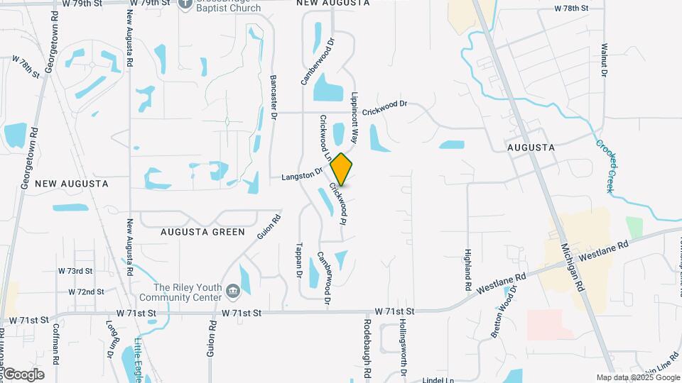 3661 Crickwood Cir Map and Location Details