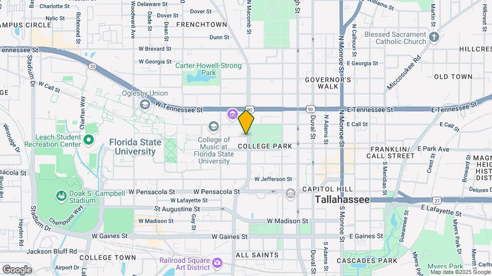 501 Palm Ct Map and Location Details