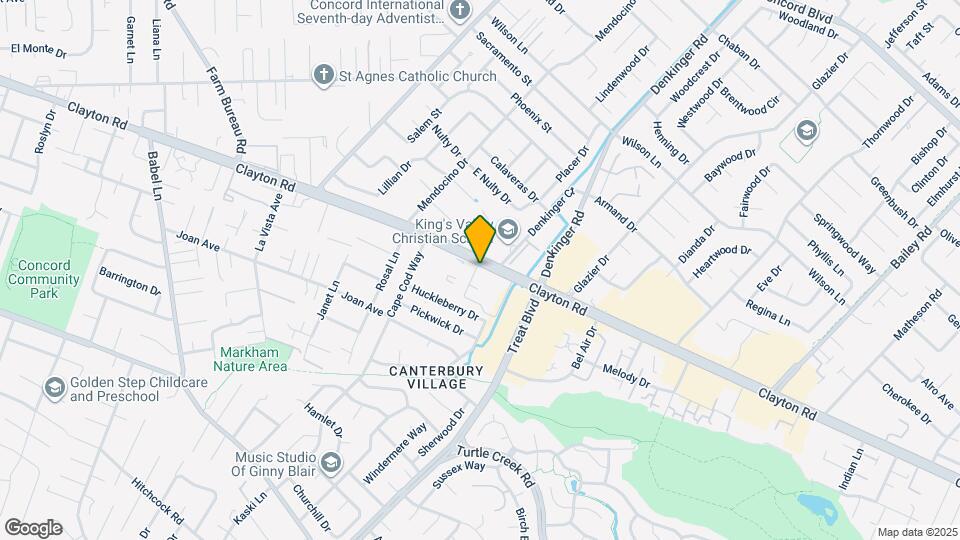 4260 Clayton Rd, Unit 18 Mapa y Detalles de la Ubicación