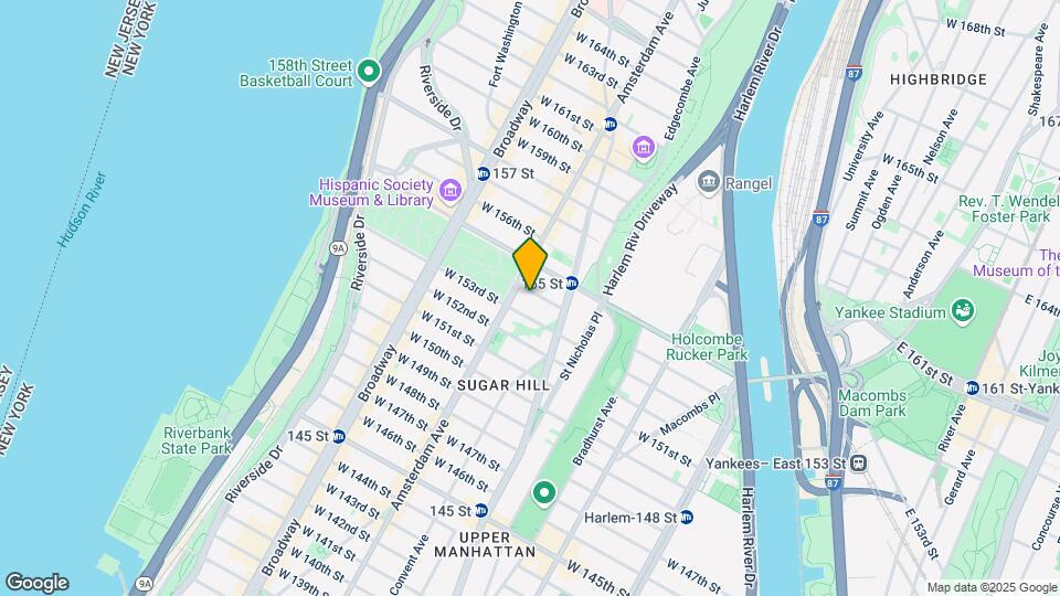 432 W 154th St Map and Location Details