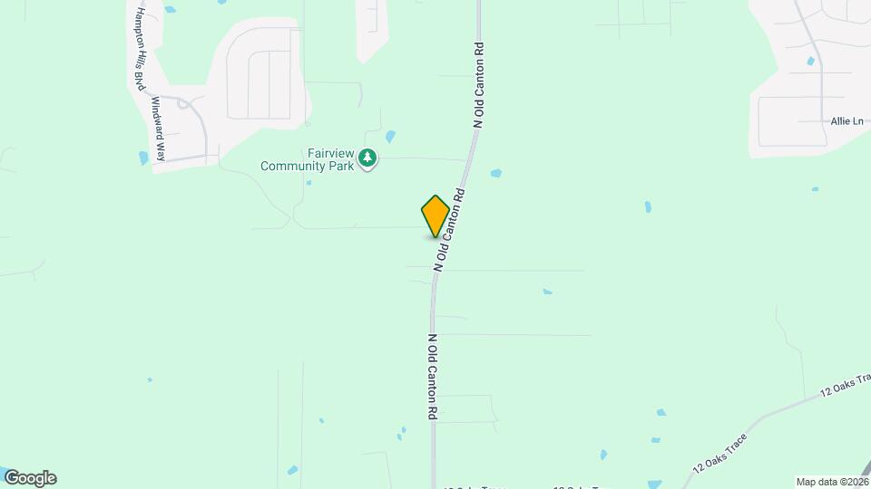 1185 N Old Canton Rd Map and Location Details