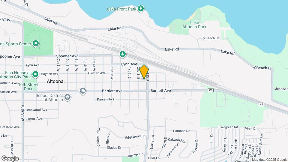 1124 Garfield Ave Map and Location Details