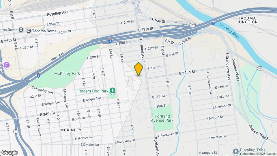 1435 E 32nd St Map and Location Details