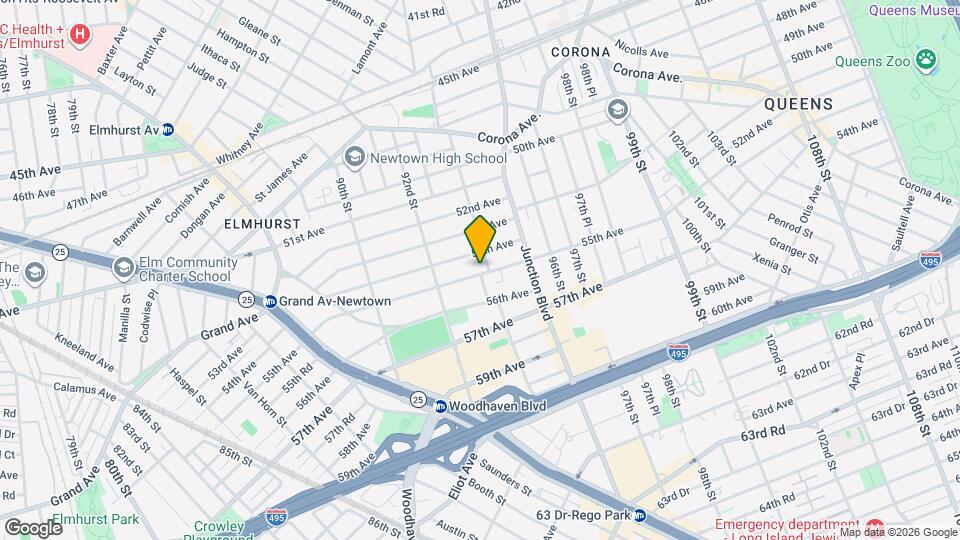 9249 55th Ave, Unit 3rd Floor Map and Location Details