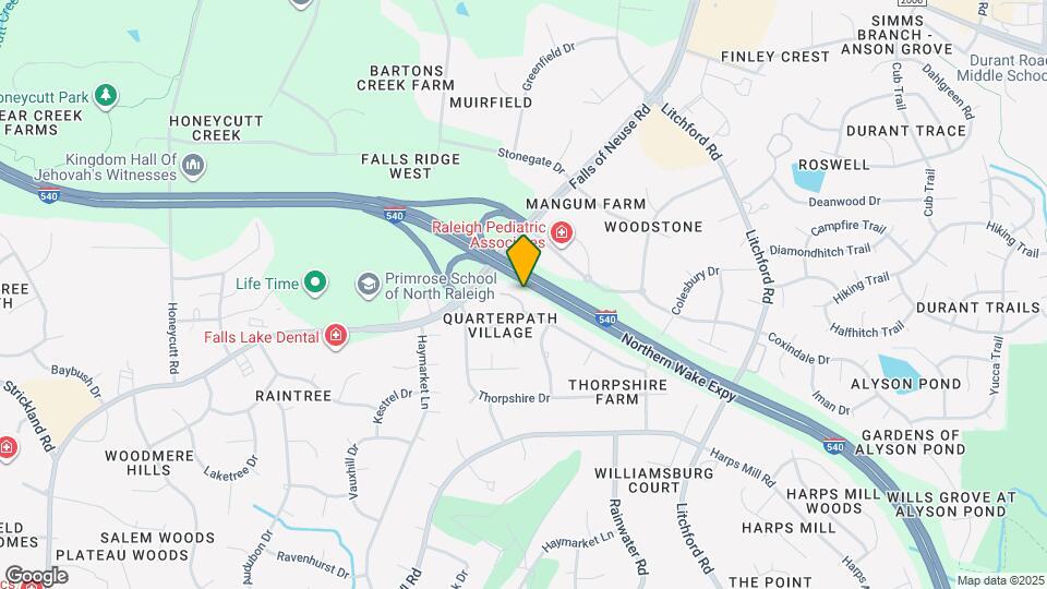 1729 Berwickshire Cir Map and Location Details