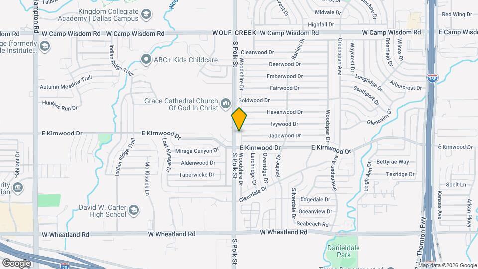 7675 Woodshire Dr Map and Location Details