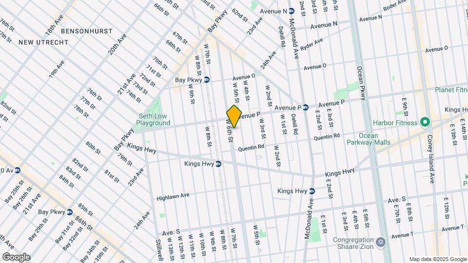 1633 W 6th St Mapa y Detalles de la Ubicación