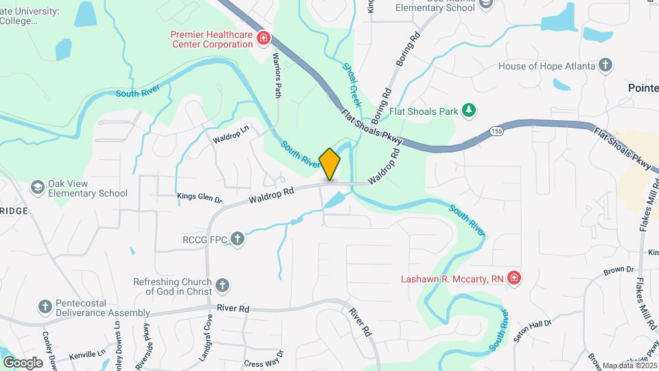3554 Waldrop Rd Map and Location Details