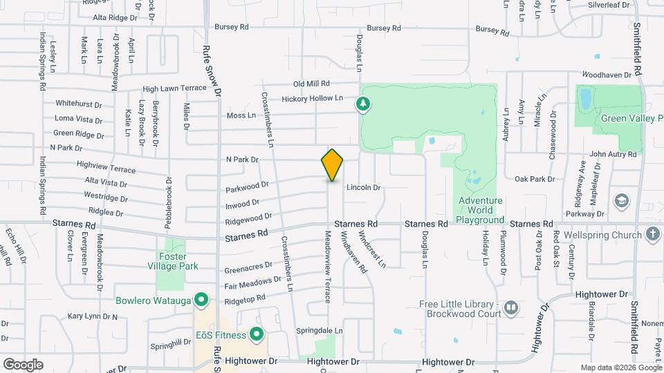 7436 Meadowview Terrace Map and Location Details