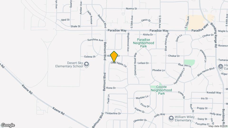 1929 Crab Apple Cir Map and Location Details