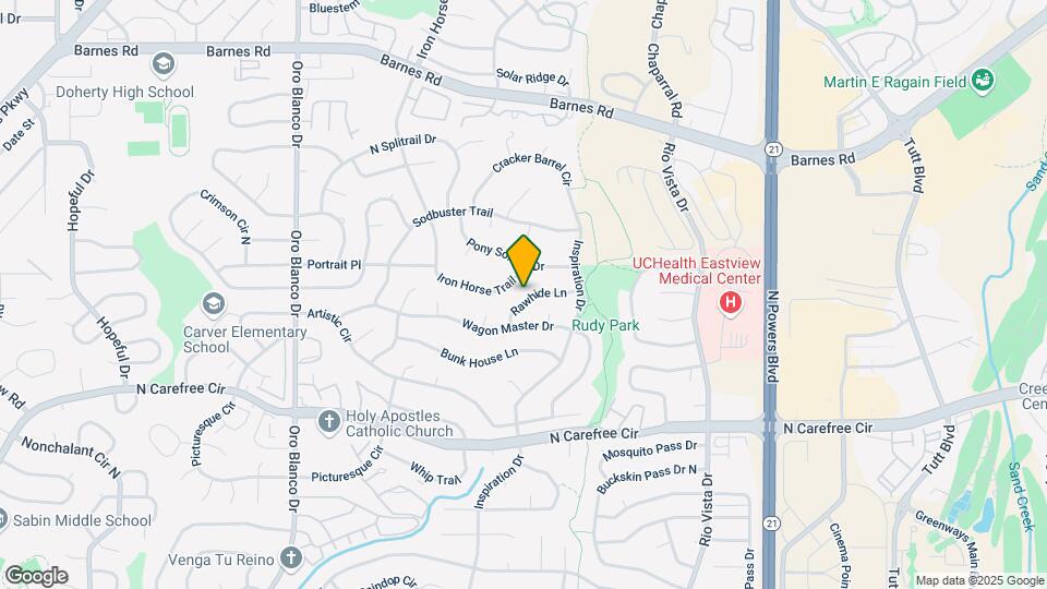 5326 Rawhide Ln Map and Location Details