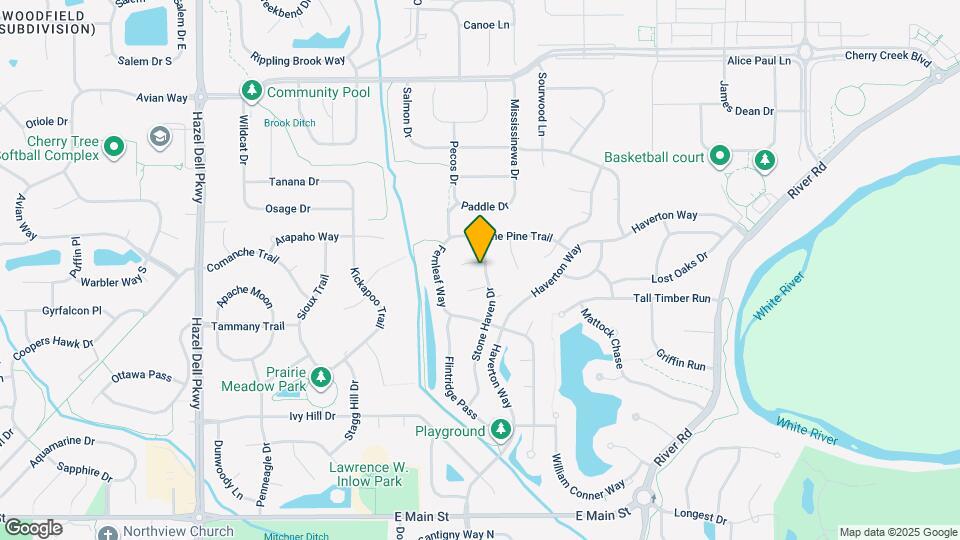 5815 Bluestem Ct Map and Location Details