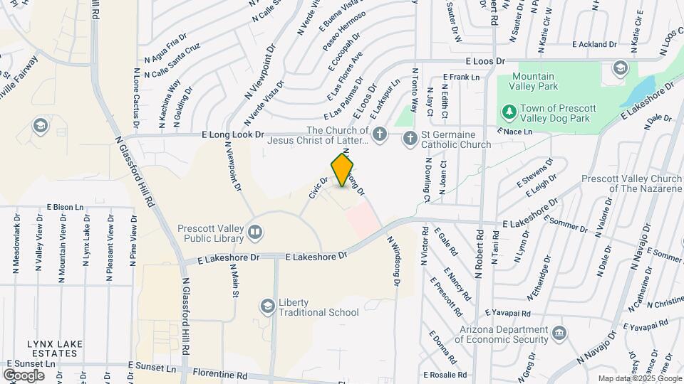 3830 N Windsong Dr Map and Location Details