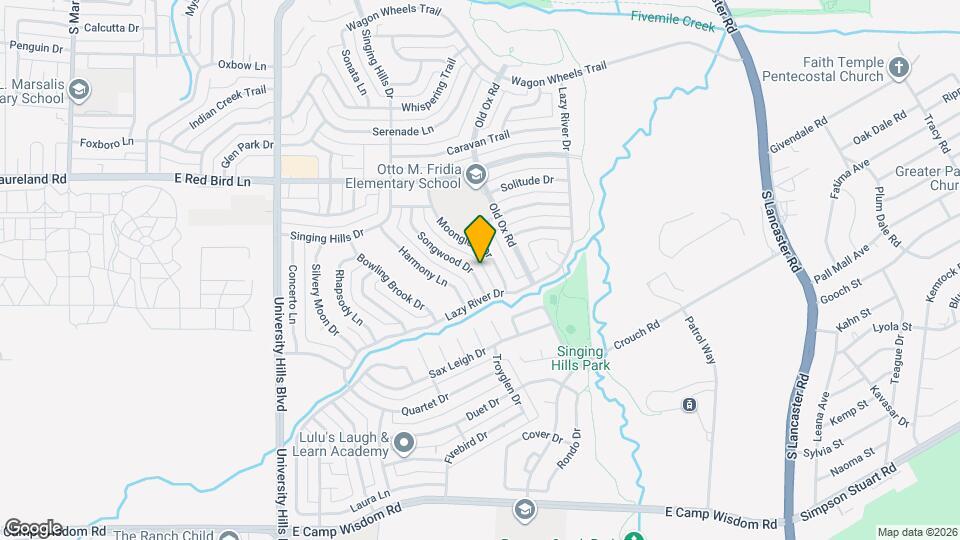 6318 Songwood Dr Mapa y Detalles de la Ubicación