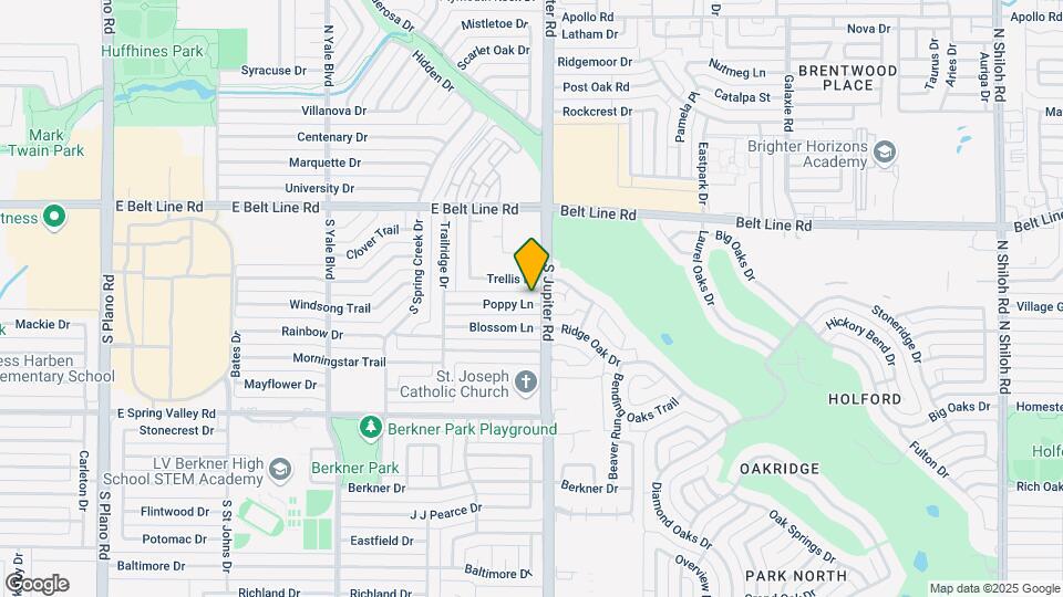 2129 Poppy Ln Map and Location Details