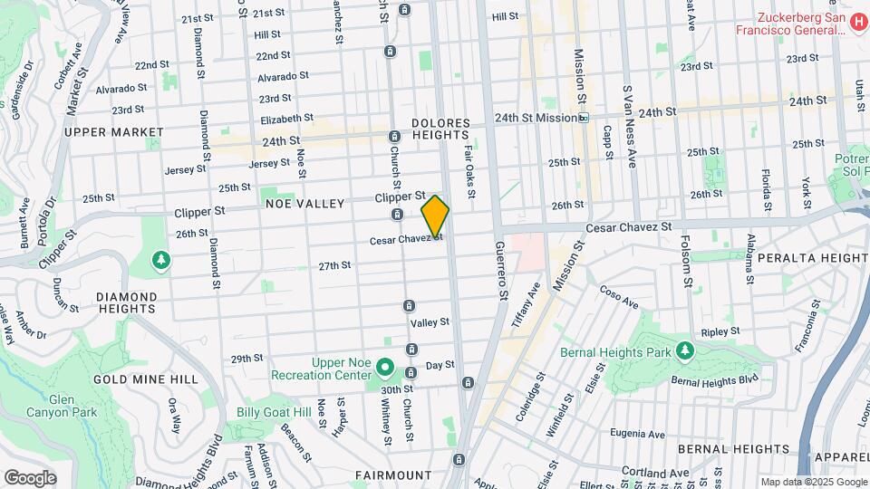 3825 Cesar Chaves St Mapa y Detalles de la Ubicación