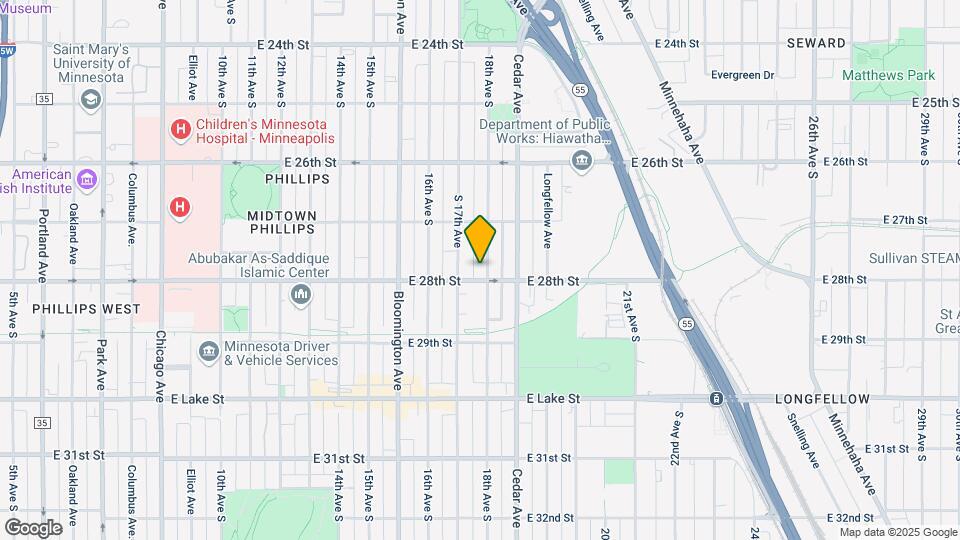 2742 18th Ave S Mapa y Detalles de la Ubicación