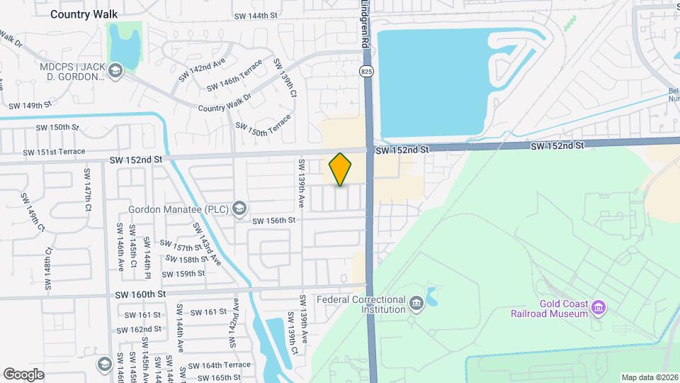 15445 SW 138th Ave Mapa y Detalles de la Ubicación