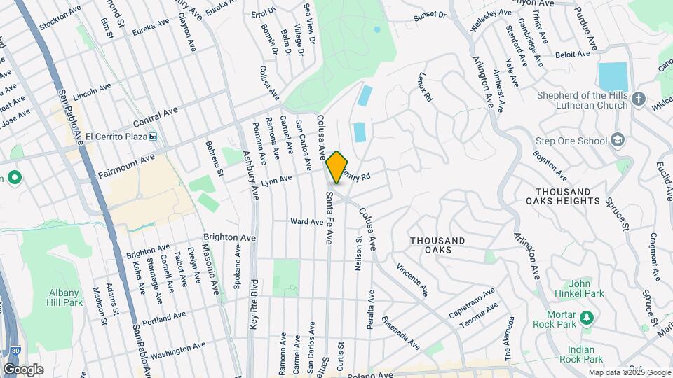 367-371 Colusa Ave Mapa y Detalles de la Ubicación