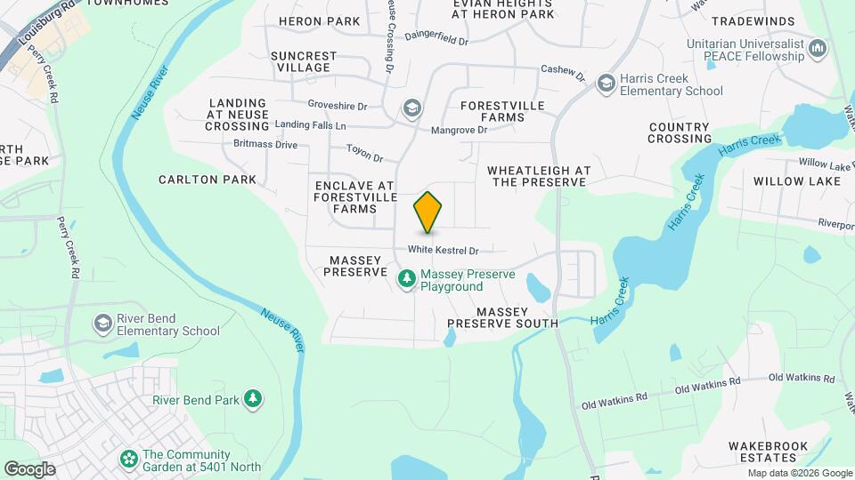 3607 Massey Pond Trl Mapa y Detalles de la Ubicación