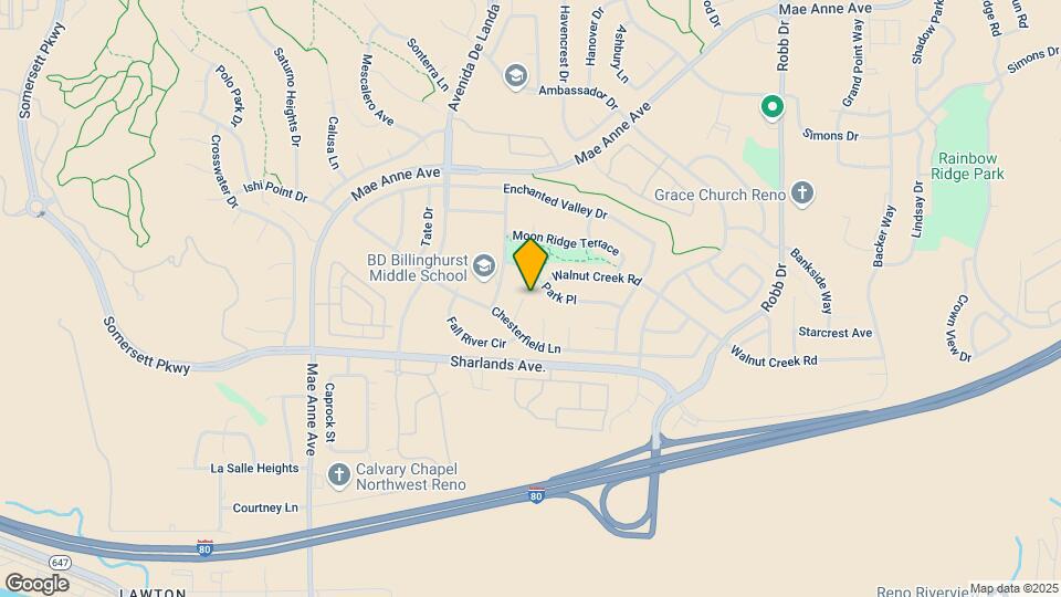 1170 Forest Knoll Ct Map and Location Details