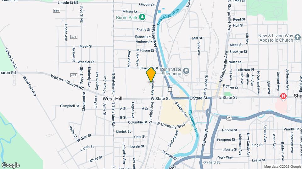 91-127 N Irvin Ave Map and Location Details
