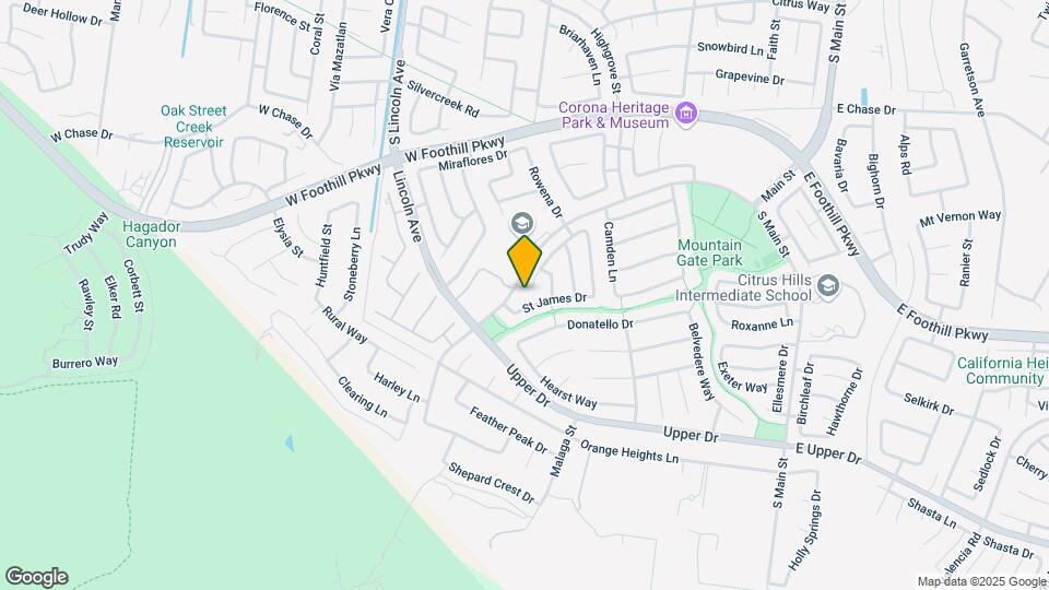 821 Atlantic Cir Map and Location Details