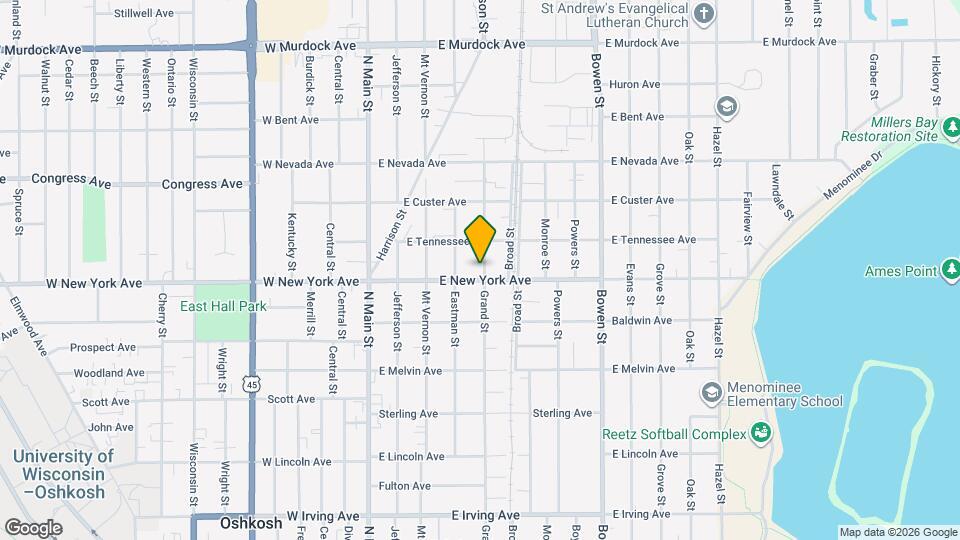 1213 Grand St Map and Location Details