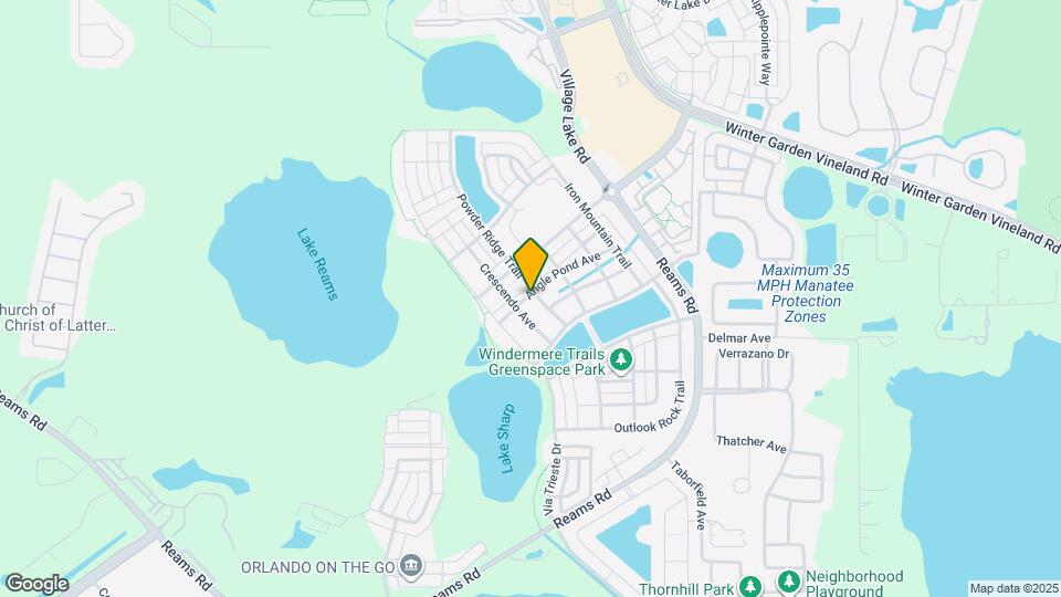 8752 Powder Ridge Trail Map and Location Details