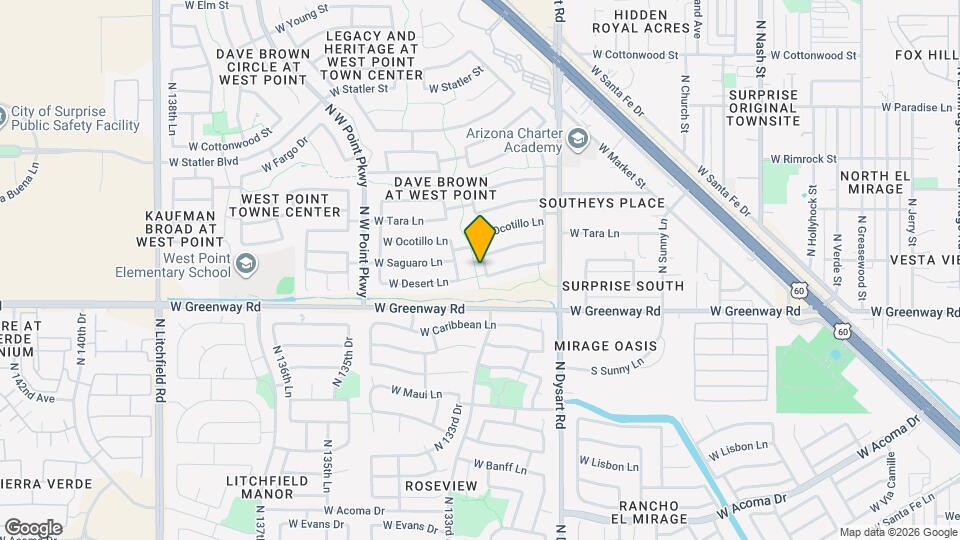 15550 N Ulrich Way Mapa y Detalles de la Ubicación