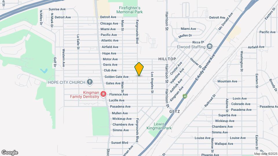 2114 Fairgrounds Blvd Map and Location Details
