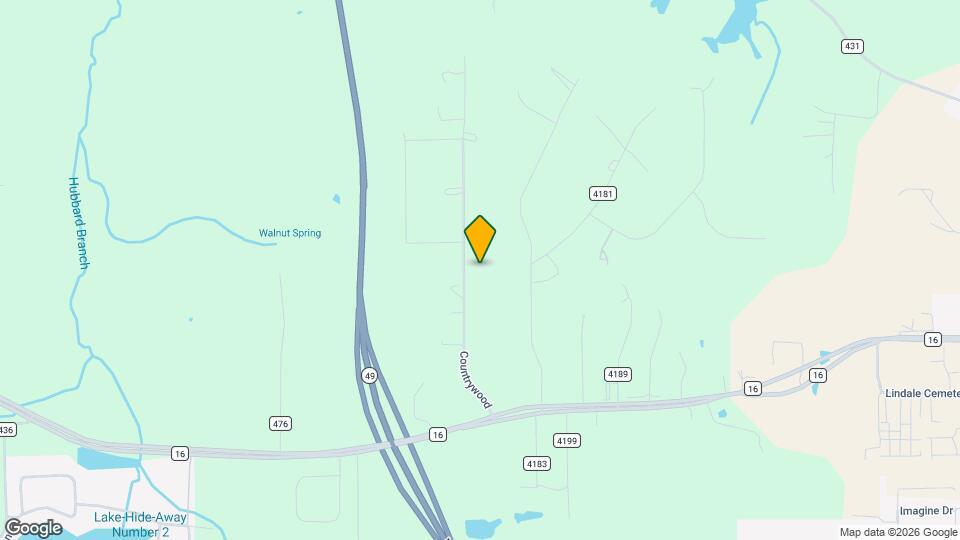 17186 Countrywood Map and Location Details