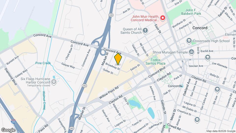 1771 Broadway St, Unit 300 Mapa y Detalles de la Ubicación