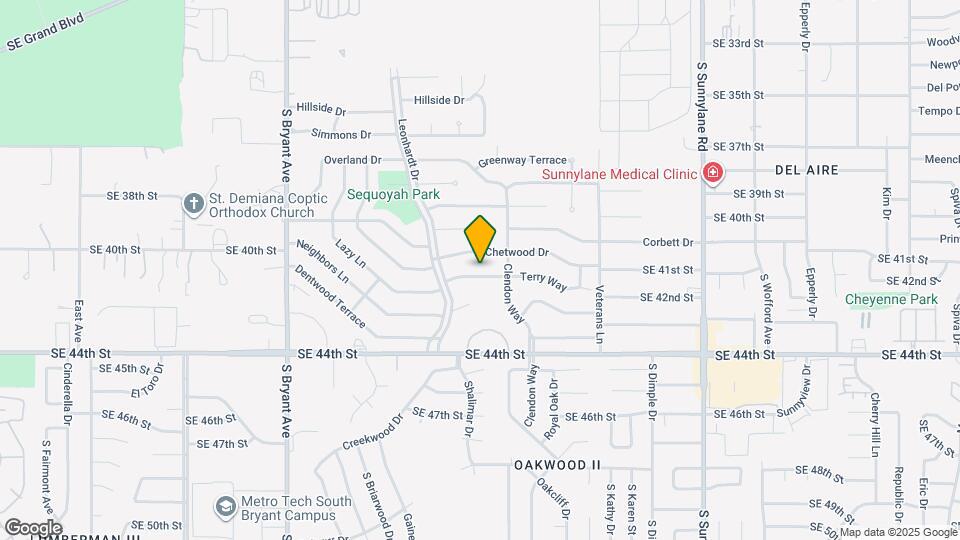 3513 Terry Way Map and Location Details