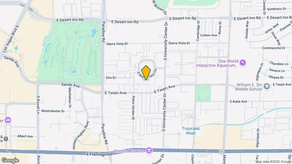 575 S Royal Crest Cir Map and Location Details