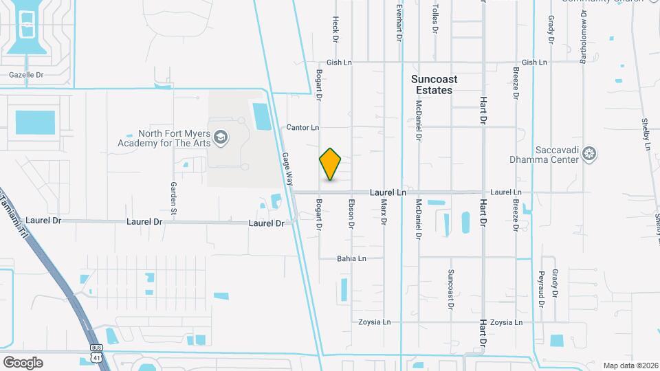 2020 Laurel Ln Mapa y Detalles de la Ubicación