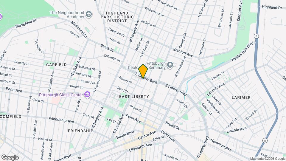 426 Borland St Map and Location Details