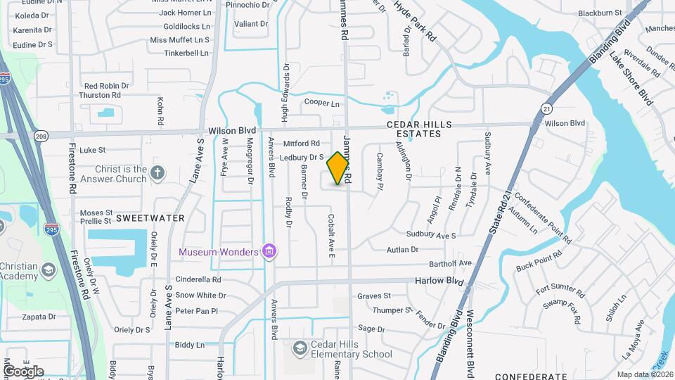 6419 Ballejo Ct S Map and Location Details
