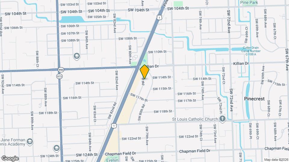 11403 SW 81st Rd Map and Location Details