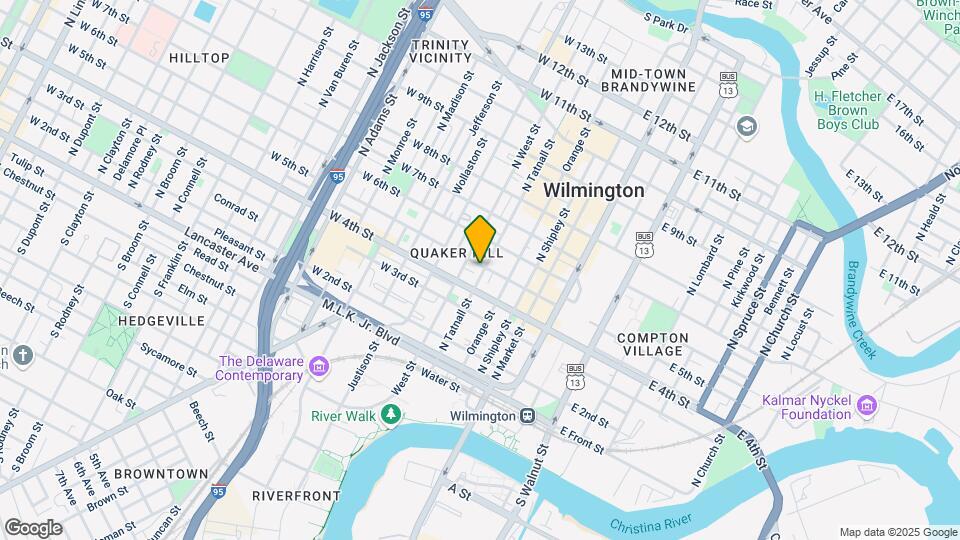 423 N Tatnall St Map and Location Details